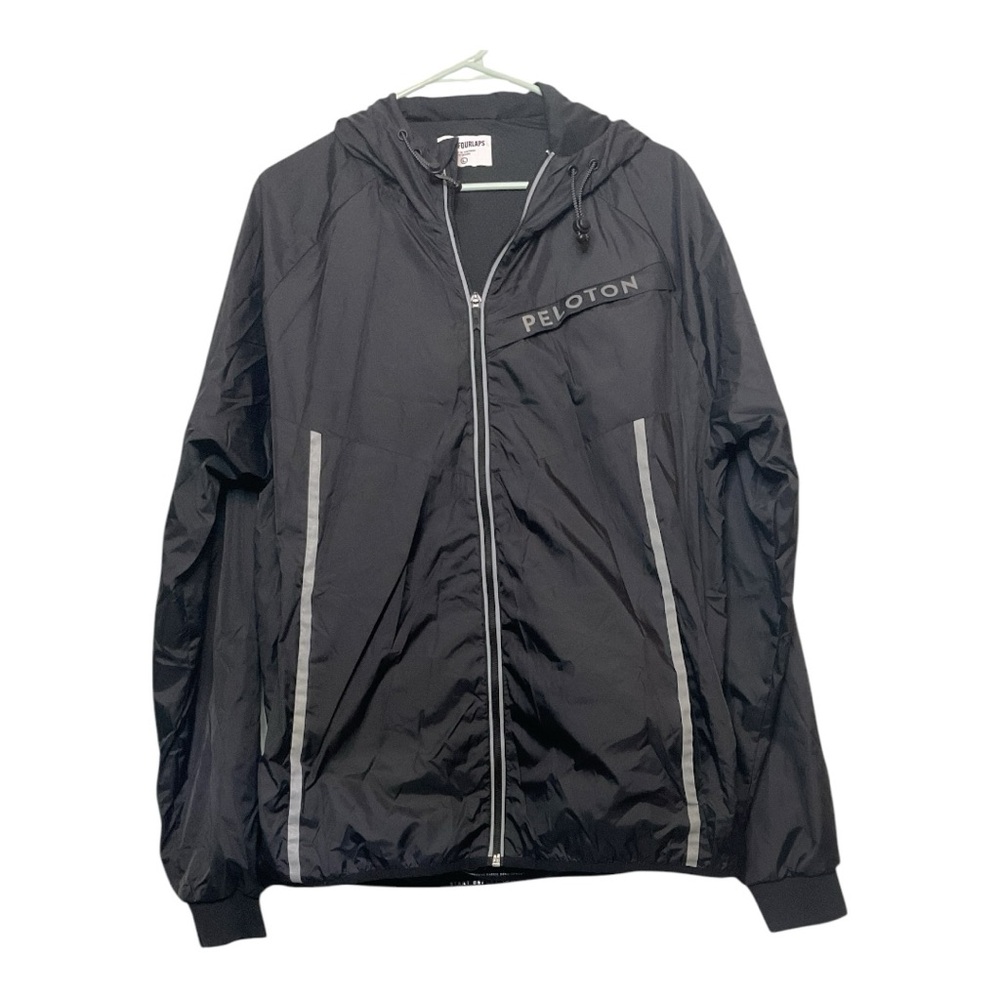 Men’s Four Laps Peloton full zip windbreaker, size large
